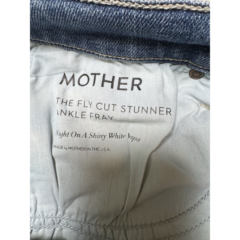 Mother Jeans The Fly Cut Stunner Fray Size‎ 25 Distressed - Picture 4 of 4